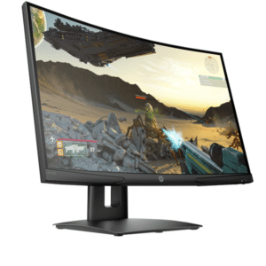HP X24c 23.6″ FHD Curved Gaming Monitor – 9FM22AS