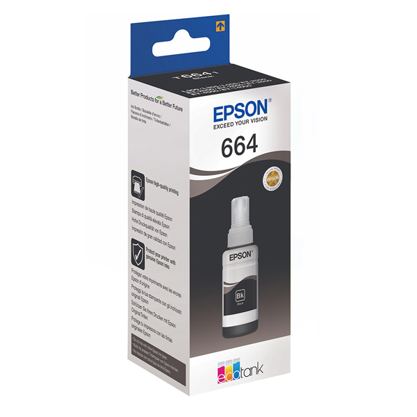 Ink Cart Epson T6641 Black -70ml – C13T66414A