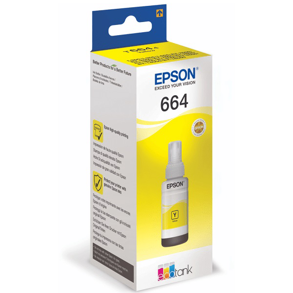 Ink Cart Epson T6644 Yellow -70ml – C13T66444A