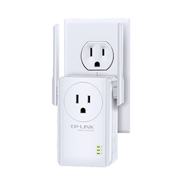 TP-Link 300Mbps Wireless N Wall Plugged Range Extender with AC Passthrough – TL-WA860RE