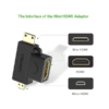 UGREEN Micro HDMI Male + Mini HDMI Male to HDMI Female Adapter
